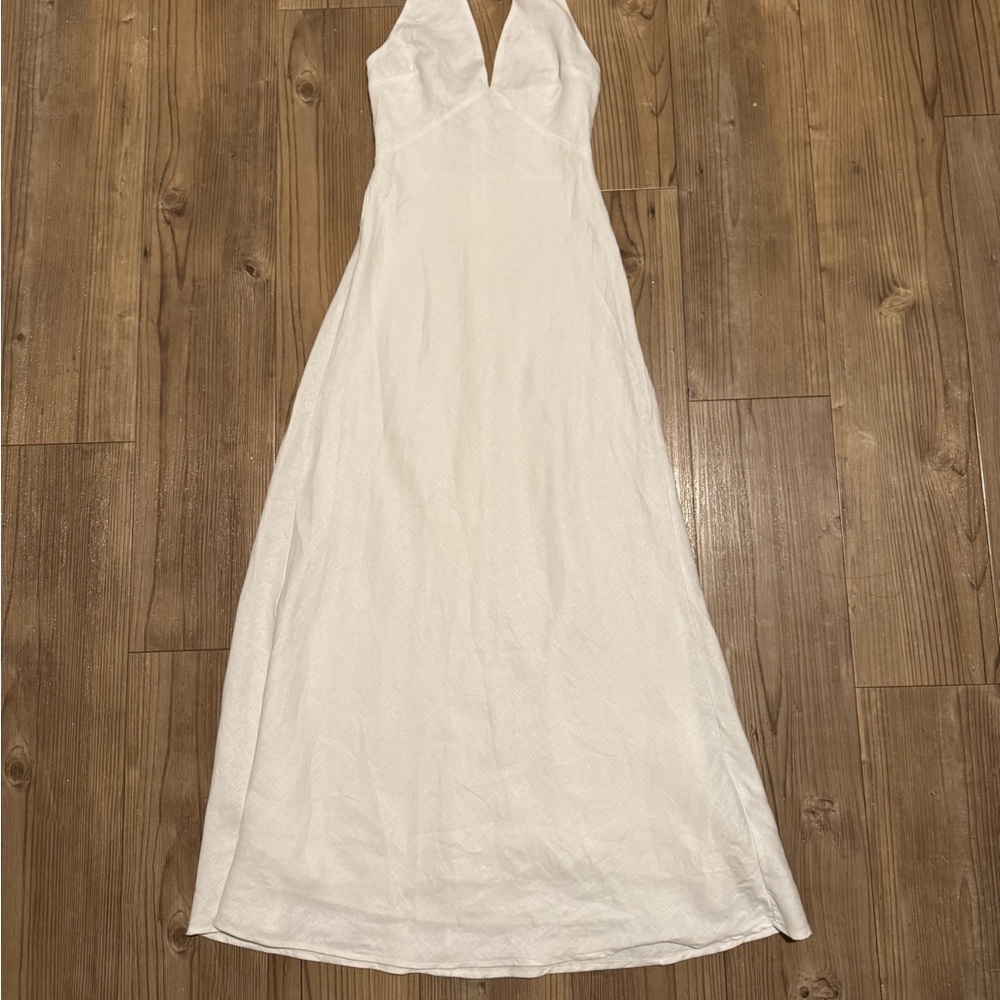 Reformation Delilah Halter Dress, size 0 - Picture 4 of 6